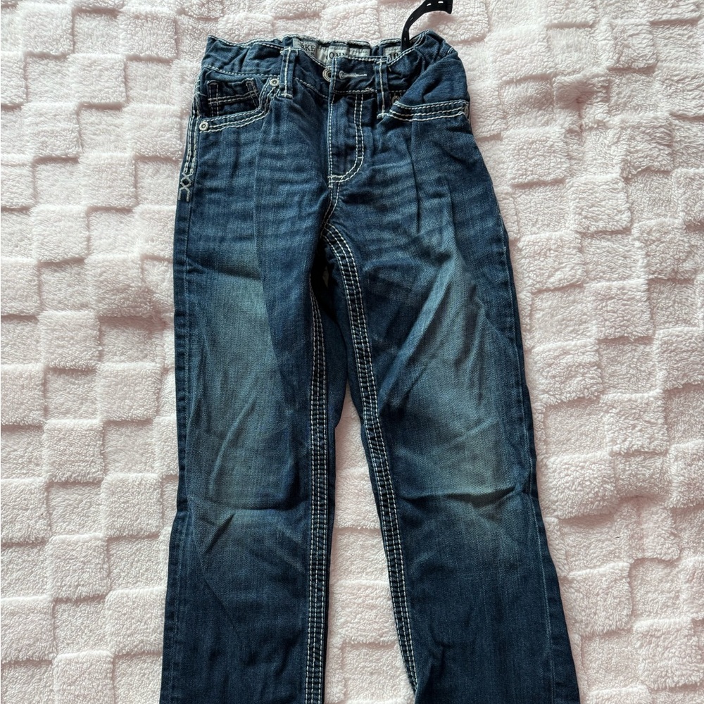 BKE Boys Indigo Straight Jeans